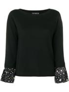 Boutique Moschino Boat Neck Jumper - Black