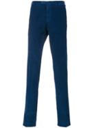 Biagio Santaniello Corduroy Skinny Trousers - Blue