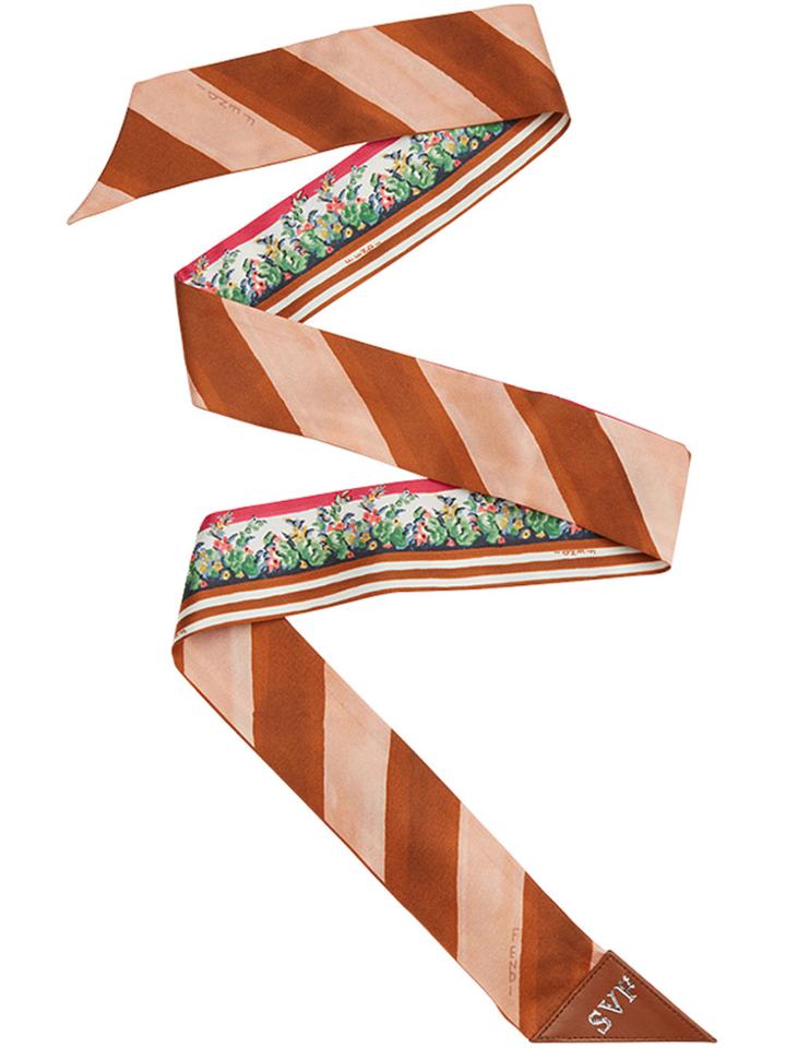 Fendi Striped Wrappy - Yellow & Orange