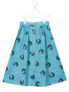 Bobo Choses Beach Ball Print Skirt, Girl's, Size: 6 Yrs, Blue