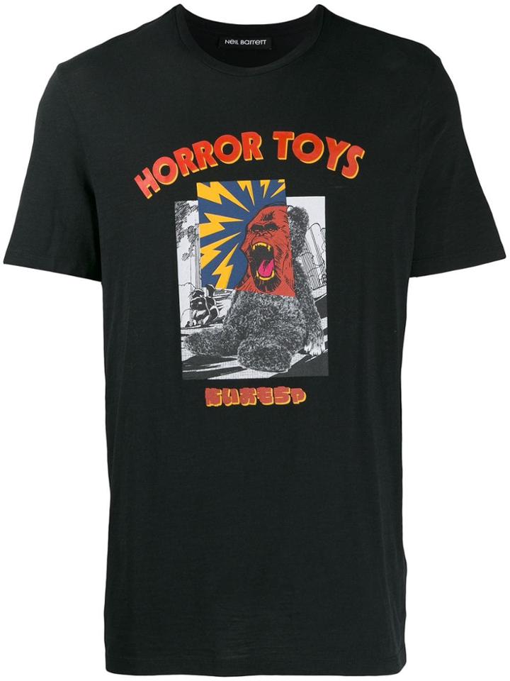 Neil Barrett Horror Toys T-shirt - Black