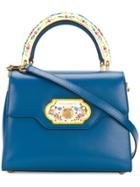 Dolce & Gabbana Welcome Sicily Patterned Tote - Blue