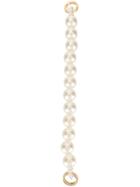 0711 Large Beaded Handle - White