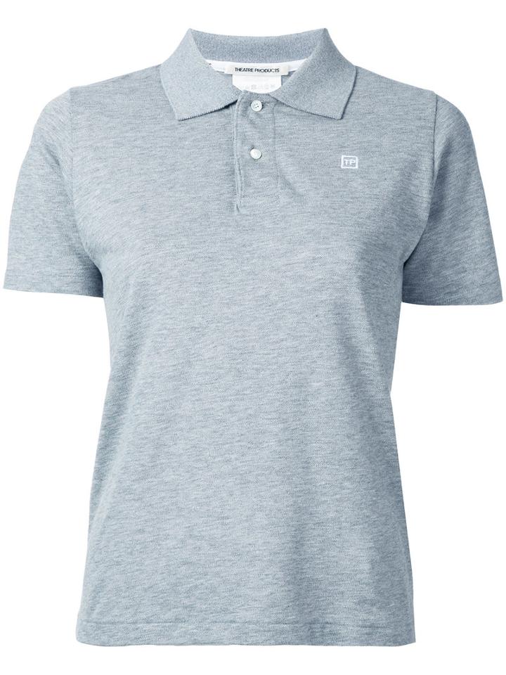 Theatre Products - Classic Polo Shirt - Women - Cotton/polyurethane - One Size, Grey, Cotton/polyurethane