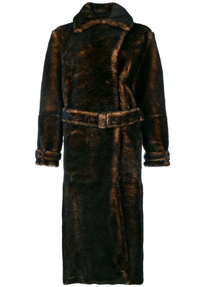 Tom Ford Belted Coat - Brown