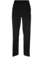 Cédric Charlier Tailored Trousers, Women's, Size: 40, Black, Virgin Wool/other Fibers