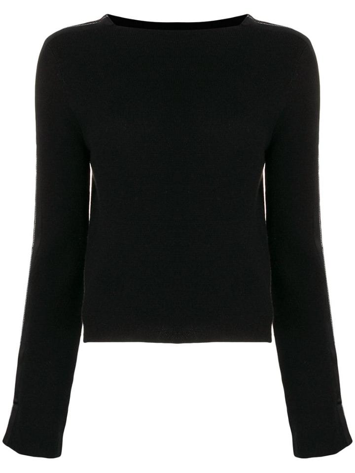 Zoe Jordan Tevy Knit Jumper - Black