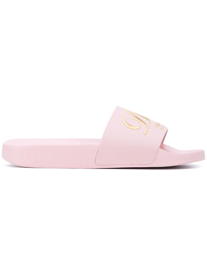 Dolce & Gabbana Luxury Hotel Slides - Pink & Purple