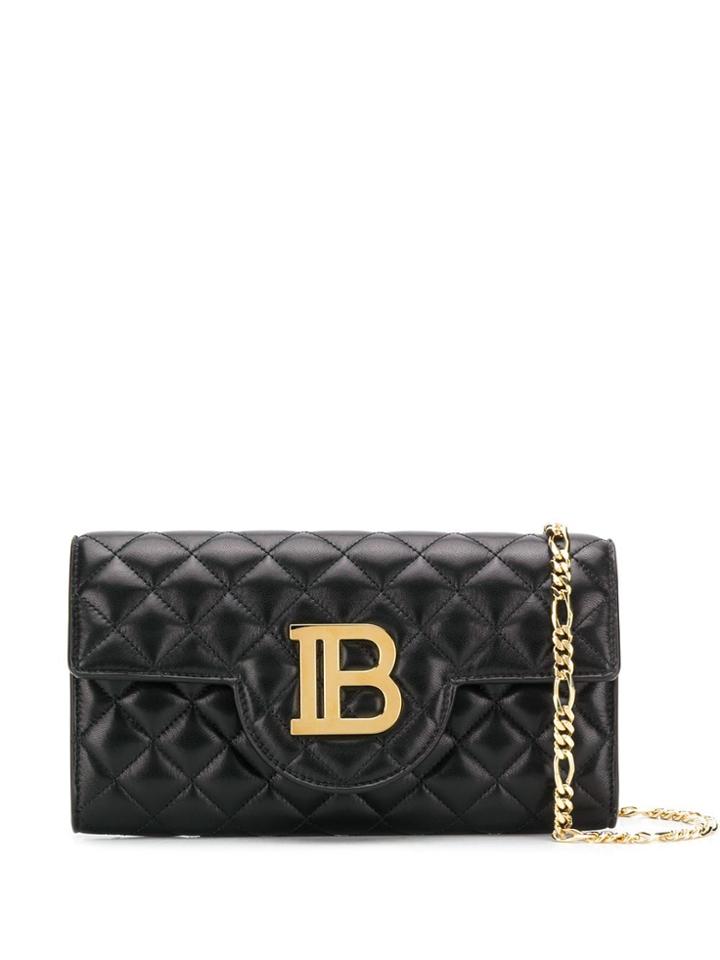 Balmain Benveloppe Clutch - Black