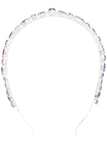 Art School Embellished Headband - Silver