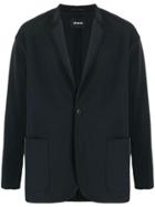 Zucca Plain Tailored Blazer - Black
