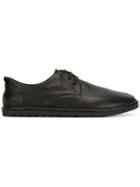Marsèll Textured Lace-up Shoes, Men's, Size: 45, Black, Leather/rubber