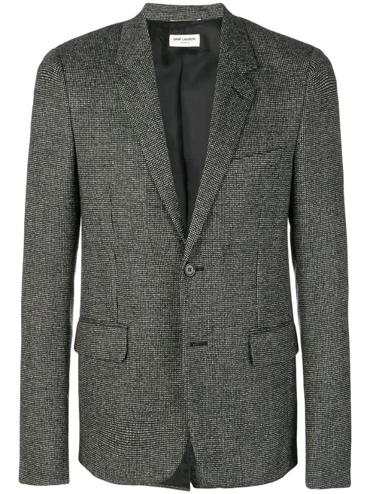 Saint Laurent Casual Blazer - Black