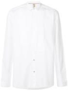 Dnl Pleated Front Shirt - White