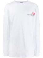Muf 10 Logo Print T-shirt - White