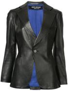 Junya Watanabe Comme Des Garçons Vintage Slim-fit Leather Blazer -