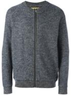 Journal 'boiled' Zip Up Cardigan, Men's, Size: Small, Grey, Wool