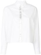 Paco Rabanne Boxy Button Blouse - White