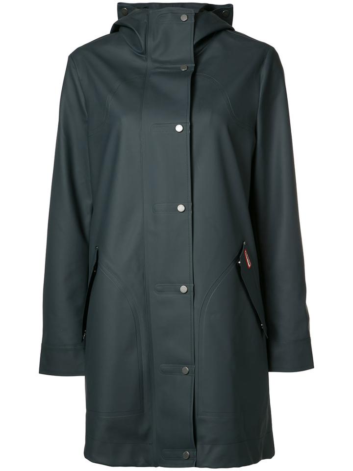 Hunter Core Hooded Hunting Coat, Women's, Size: Small, Blue, Polyurethane