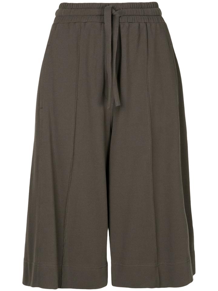Lemaire Drawstring Waist Shorts - Green