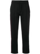 Kappa Tailored Cropped Track Trousers - Black