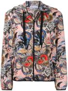 Red Valentino Printed Hooded Jacket - Pink