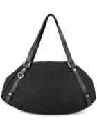 Gucci Pre-owned Abbey Gg Pattern Bag - Black