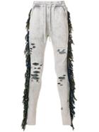 Alchemist Fringed Joggers - Grey