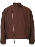 E. Tautz Biker Style Jeremy Jacket - Brown