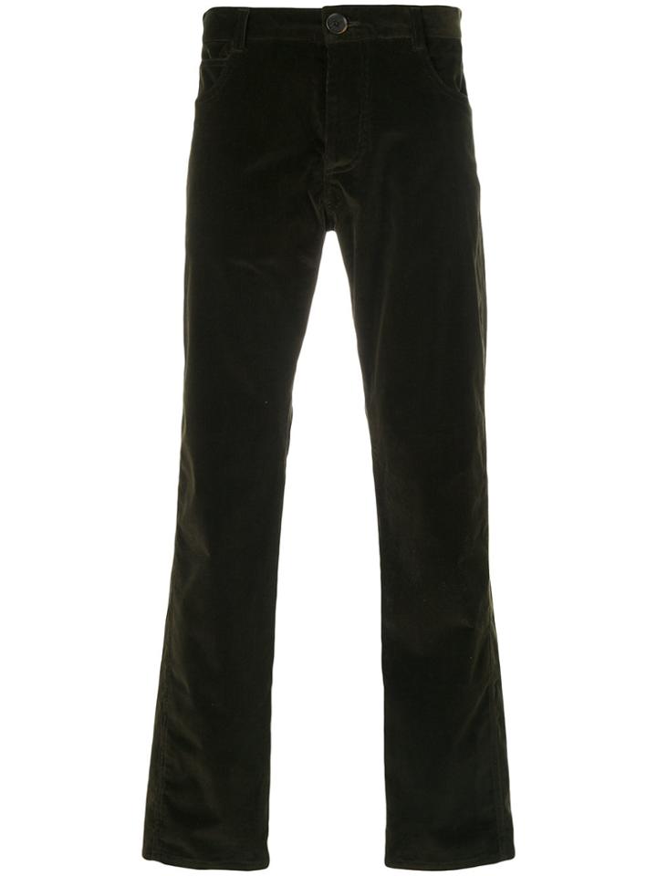Band Of Outsiders Regular Trousers - Green