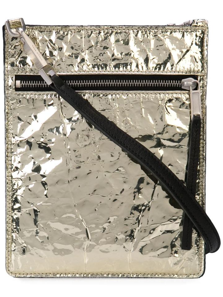 Rick Owens Security Pocket Wallet - Gold