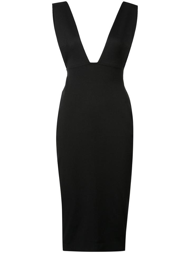 Fleur Du Mal Suspender Dress - Black