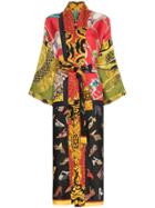 Rianna + Nina Shoe Print Kimono - Multicoloured