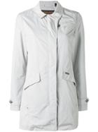 Woolrich - Long Zip Coat - Women - Polyamide/polyester - M, Grey, Polyamide/polyester