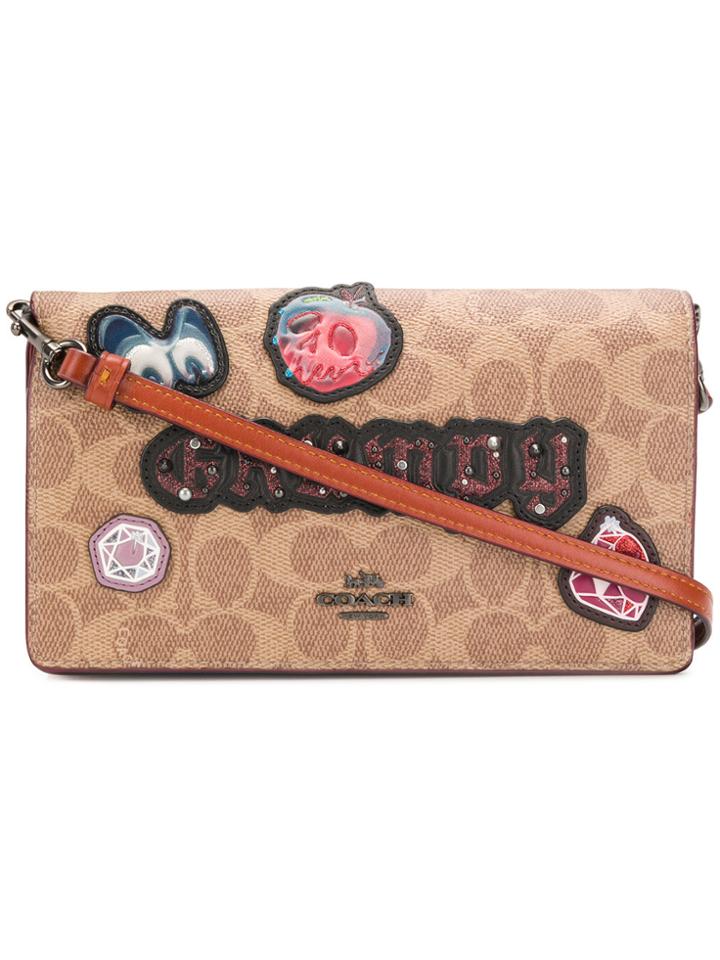 Coach Dark Disney Grumpy Cross-body Bag - Nude & Neutrals