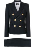 Dsquared2 Double-breasted Skirt Suit - Blue