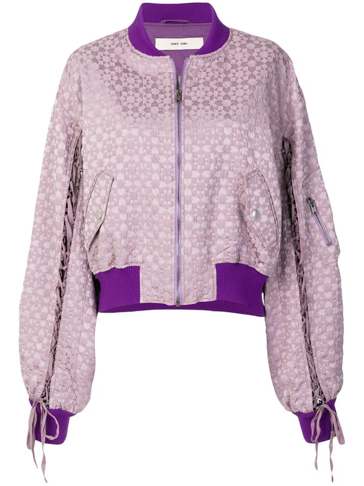 Damir Doma Jodie Jacket - Pink & Purple