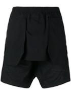 Julius Drop Crotch Shorts, Men's, Size: 2, Black, Cotton/polyurethane
