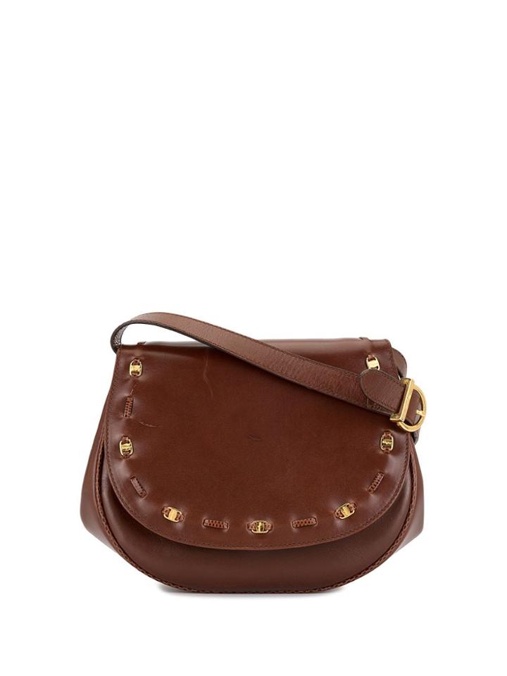Salvatore Ferragamo Pre-owned Vara Crossbody Bag - Brown