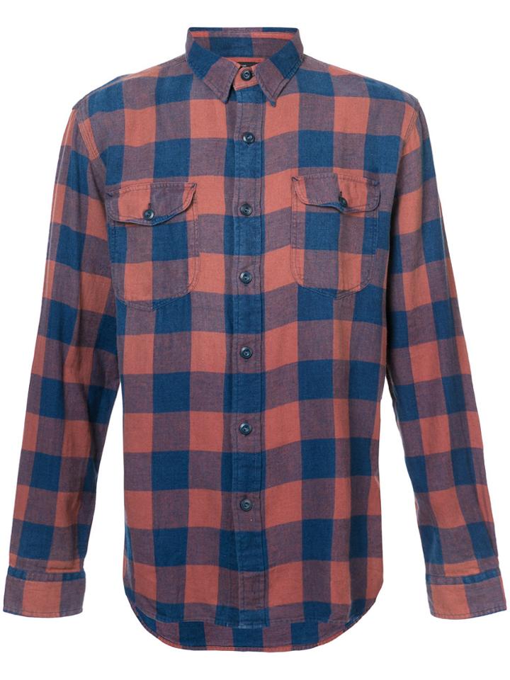 Rrl Classic Check Shirt - Yellow & Orange