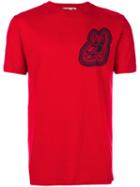Mcq Alexander Mcqueen - Skull Rabbit Print T-shirt - Men - Cotton - L, Red, Cotton