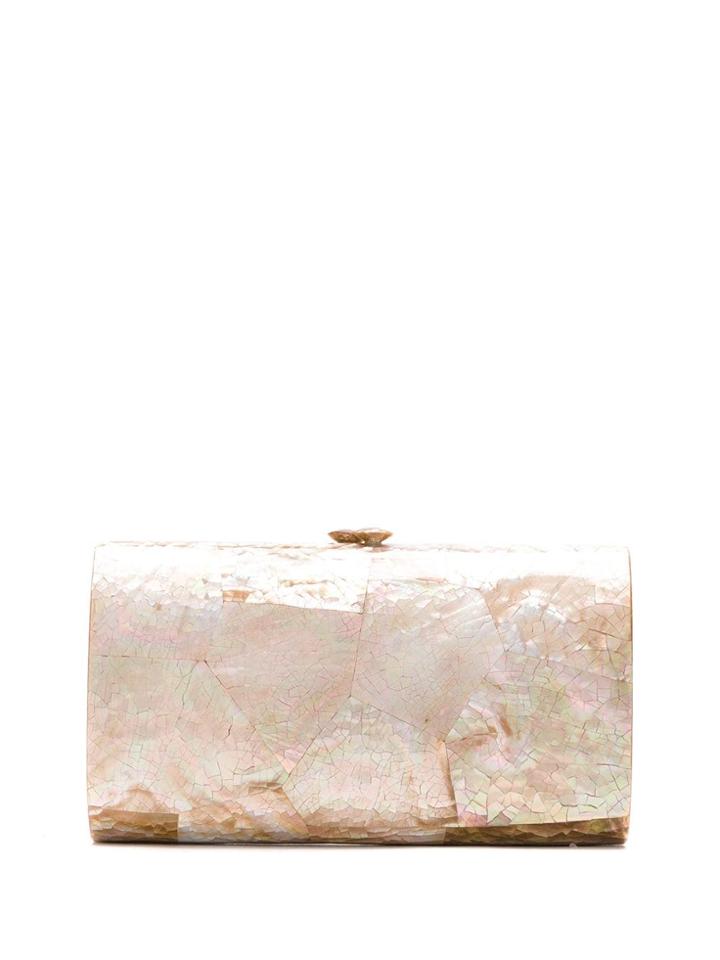 Serpui Clutch De Madreperola - Neutrals