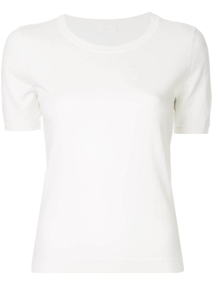 Ballsey Knitted Top - White