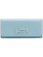 Tod's Tt Continental Wallet - Blue