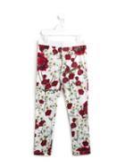 Dolce & Gabbana Kids Poppy And Daisy Print Leggings, Girl's, Size: 12 Yrs, Red