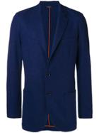 Loro Piana Single Breasted Blazer - Blue