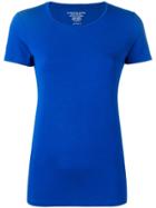 Majestic Filatures Round Neck Fitted T-shirt - Blue