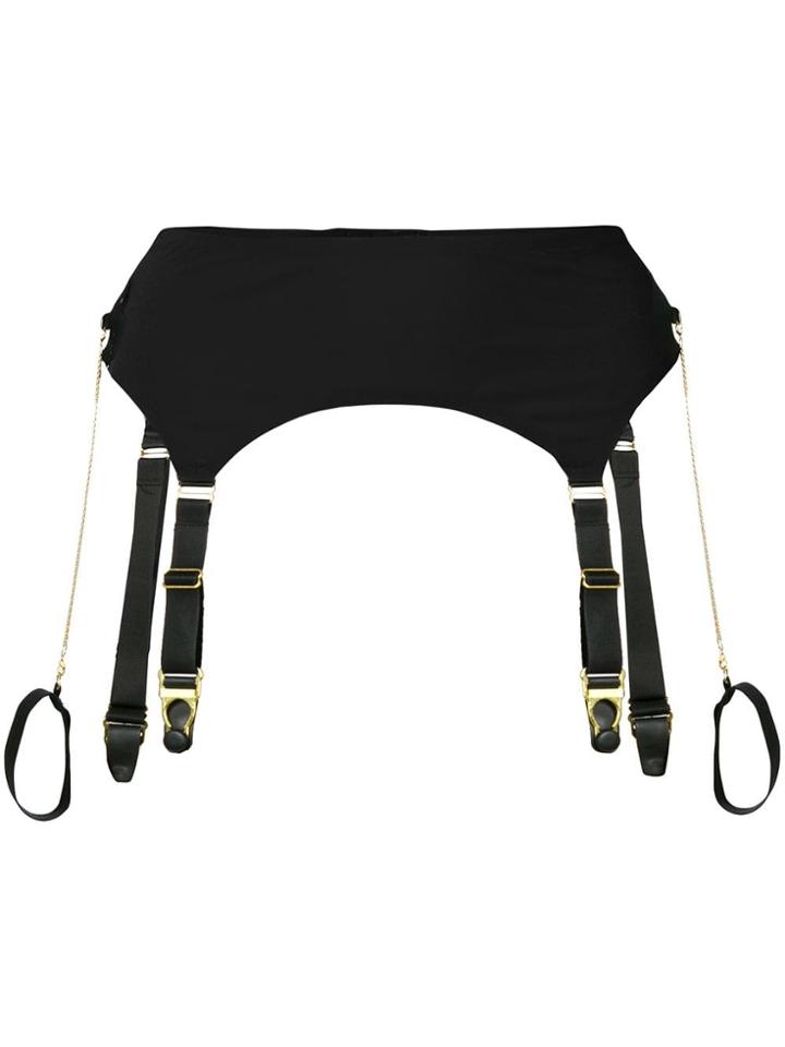 Maison Close Tapage Nocturne Garter Belt - Black