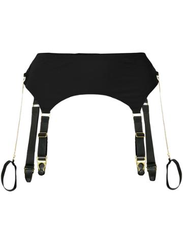 Maison Close Tapage Nocturne Garter Belt - Black