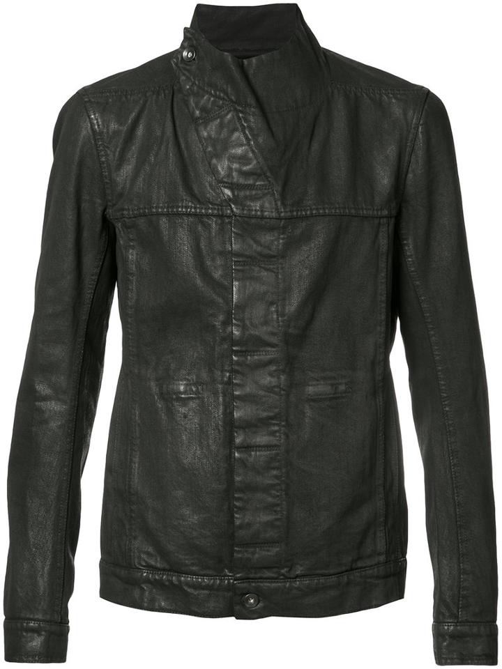 Rick Owens Drkshdw Shirt Jacket, Men's, Size: Small, Black, Cotton